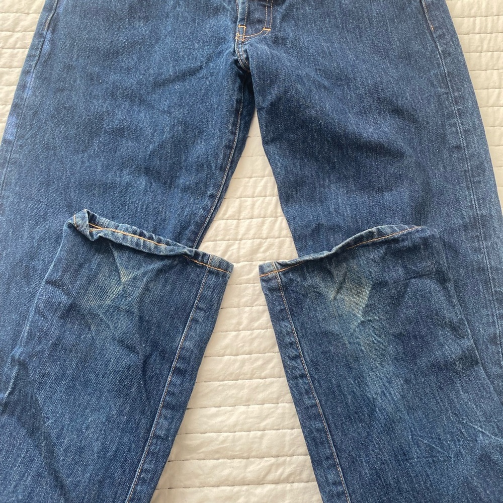 Taylor Stitch Democratic Deep Blue Straight Jeans - Picture 9 of 11